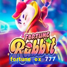 fortune ox 777 fortuna 77